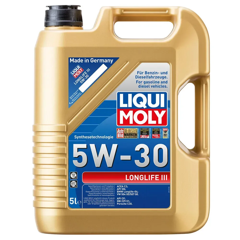 Huile Moteur Longlife Iii Sae 5w-30 5l de Liqui Moly – photo produit