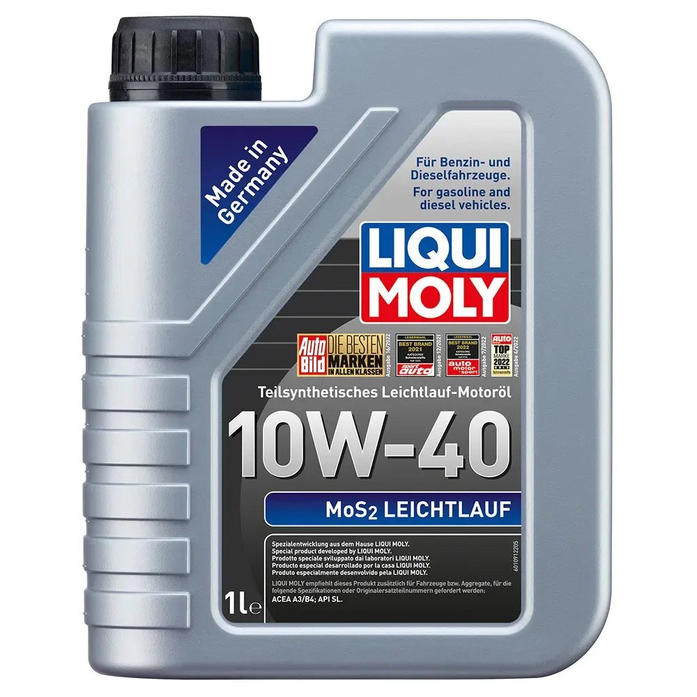 Mos2 Low-viscosity Sae 10w-40 Motorolie 1l van Liqui Moly – productfoto