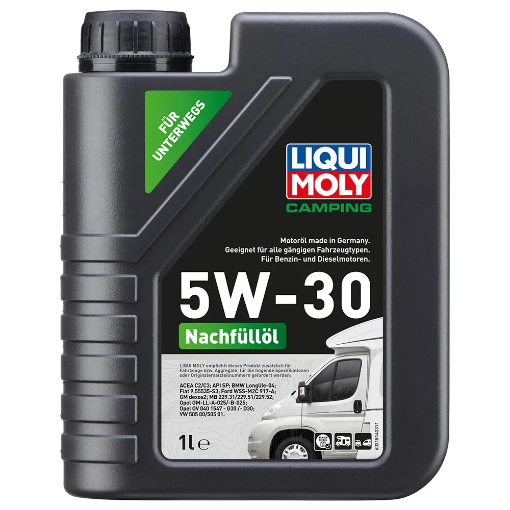 Huile Moteur Refill Oil Camping Sae 5w-30 1l de Liqui Moly – photo produit