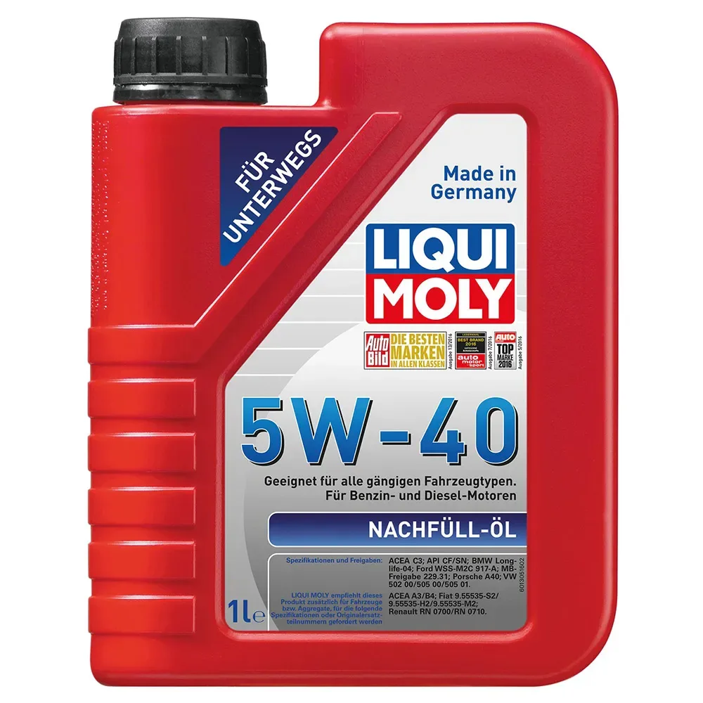 Refill Oil Sae 5w-40 Motorolja 1l från Liqui Moly – produktbild