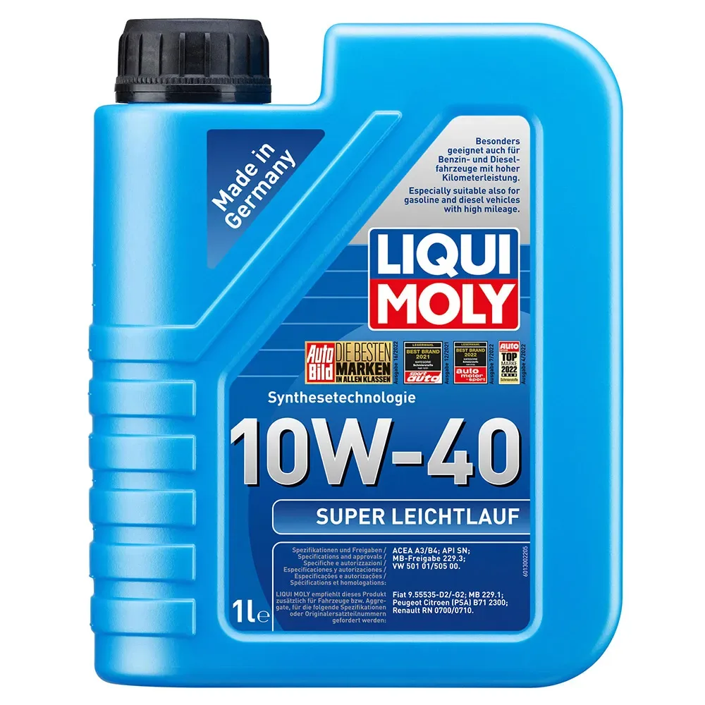 Super Low-viscosity Sae 10w-40 Motoröl 1l von Liqui Moly – Produktfoto