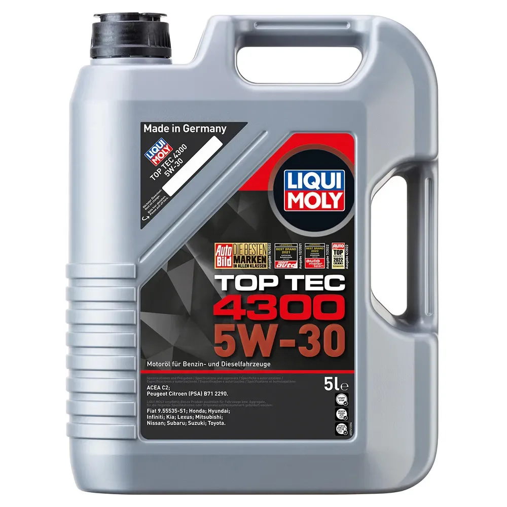 Huile Moteur Top Tec 4300 5l de Liqui Moly – photo produit