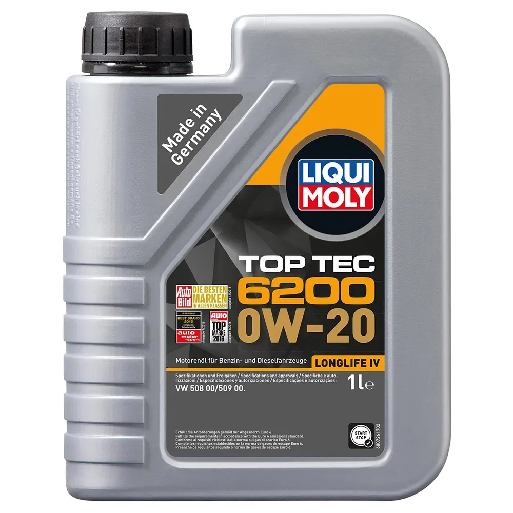 Top Tec 6200 Sae 0w-20 Motorolie 1l fra Liqui Moly – produktbillede