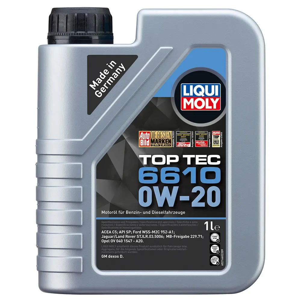 Huile Moteur Top Tec 6610 Sae 0w-20 1l de Liqui Moly – photo produit