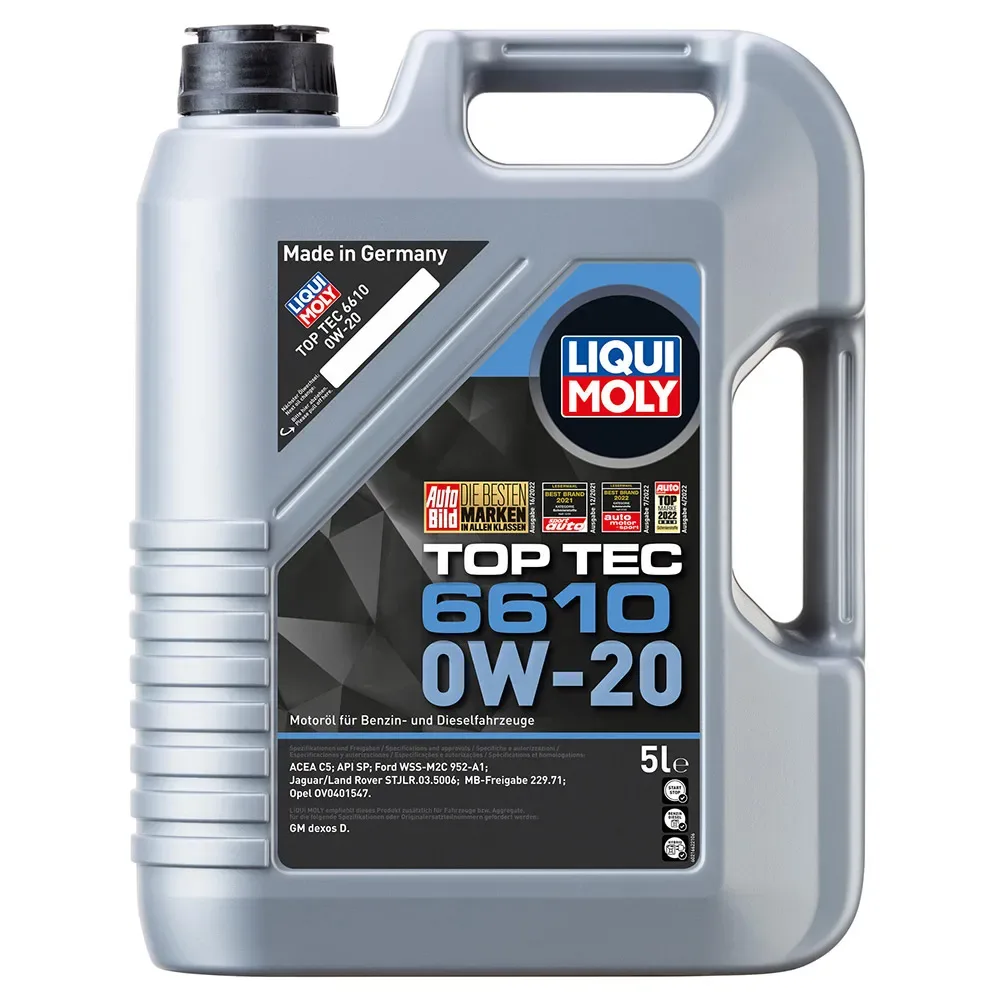 Huile Moteur Top Tec 6610 Sae 0w-20 5l de Liqui Moly – photo produit