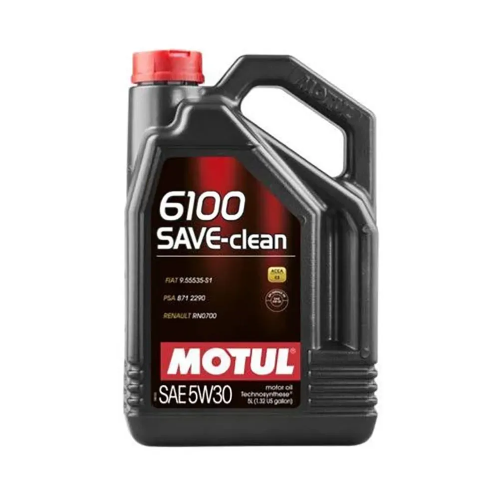 Huile Moteur Car 6100 Save-clean 5w30 C2 5l de Motul – photo produit