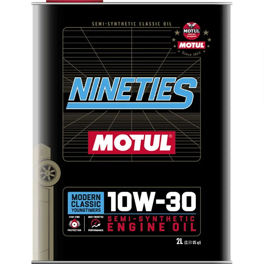Classic Nineties 10w30 2l Motorolie fra Motul – produktbillede