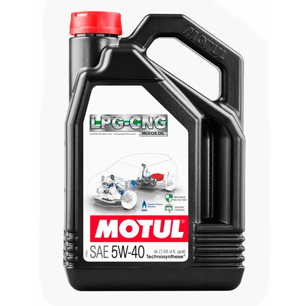 Lpg-cng 5w40 4l Auto Motorolie van Motul – productfoto