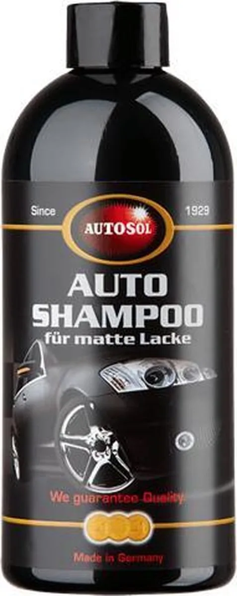Autoshampoo voor matte lak