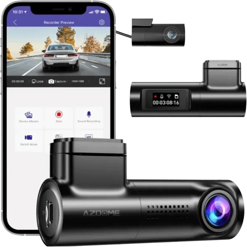 M330 Max 2CH van AZDOME – productfoto