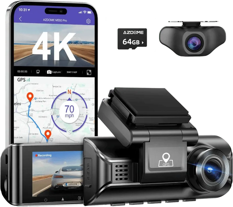 M770 Pro 2CH van AZDOME – productfoto