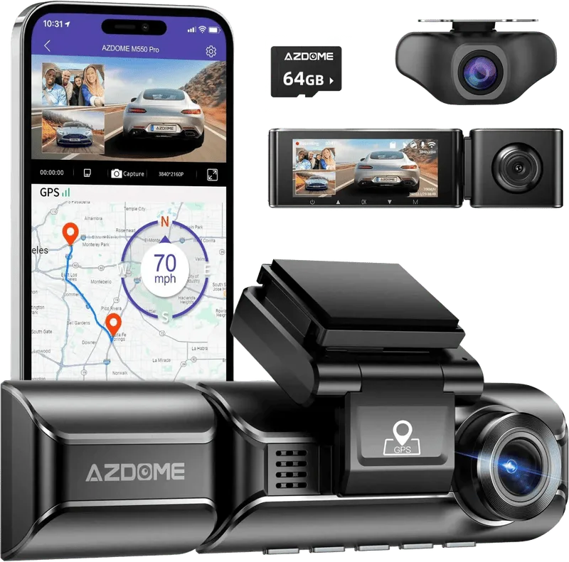 M770 Pro 3CH van AZDOME – productfoto