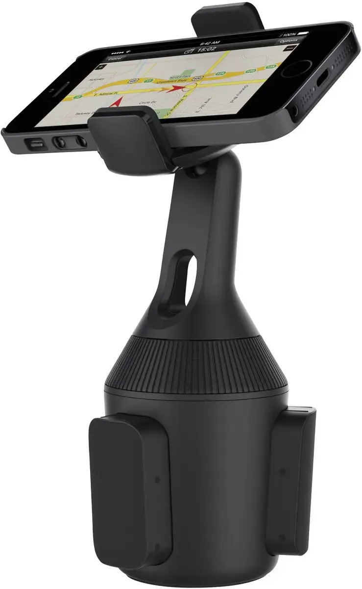 F8J168BT Telefoonhouder voor in de auto 360° draaibaar Bevestigingswijze (auto): Bekerhouder van Belkin – productfoto