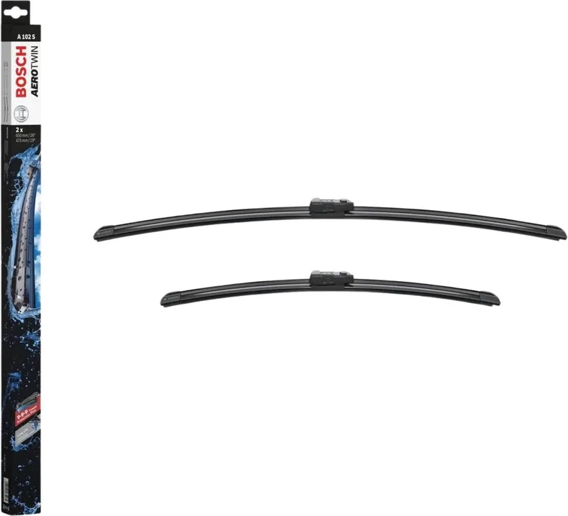 Aerotwin Ruitenwissers voor Tesla Model 3 en Model Y Exterieur Accessoires van Bosch in Zwart – productfoto