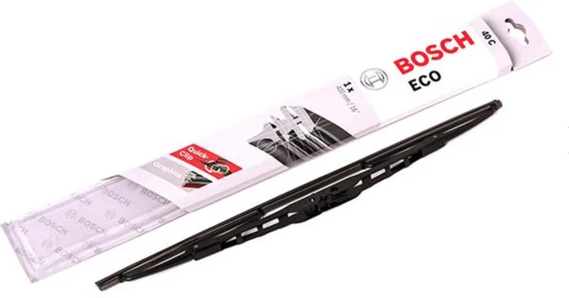 Eco wisserblad Ruitenwissers Voorruit 400 mm de Bosch en Noir – photo produit