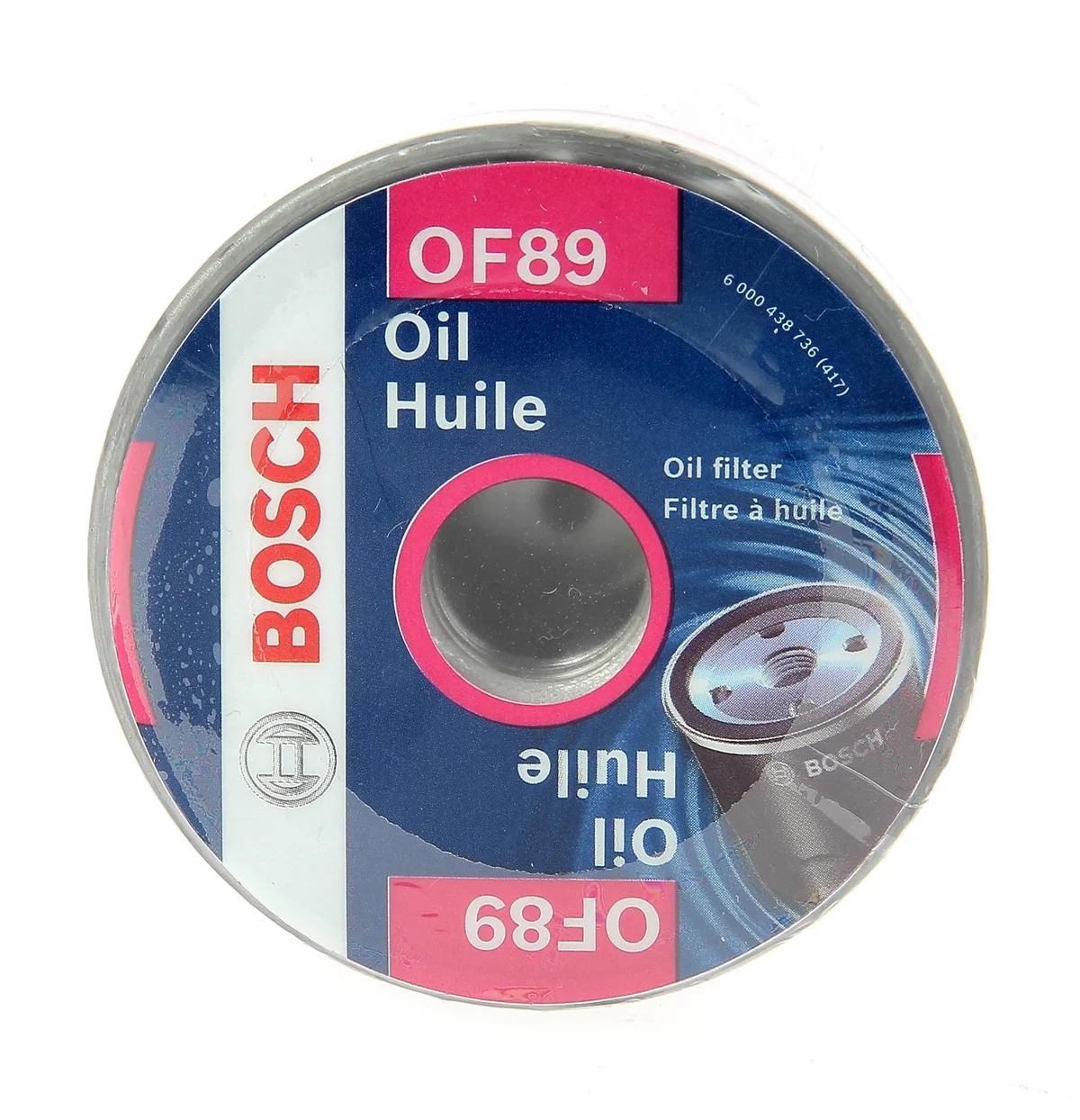 Filtre À Huile Of89 Pour Moteur – Élimine Les Impuretés – Performance Optimale – Compatible Avec Plusieurs Cylindrées de Bosch – photo produit