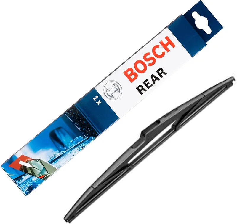 H240 Ruitenwisser Achterruit 240 Mm Plastic Design van Bosch in Zwart – productfoto