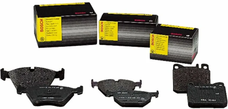 Jeu de 4 plaquettes de frein à disque BOSCH 0986494027 d'origine van Bosch – productfoto