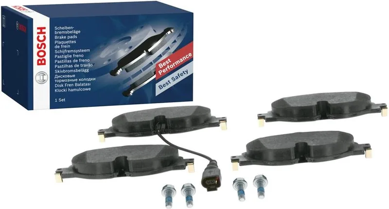 Set van 4 schijfremblokken BOSCH 0986494660 origineel van Bosch – productfoto