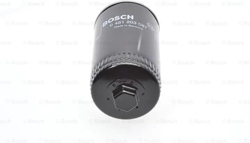P3087 oliefilter - VW / Volvo van Bosch in Zwart – productfoto