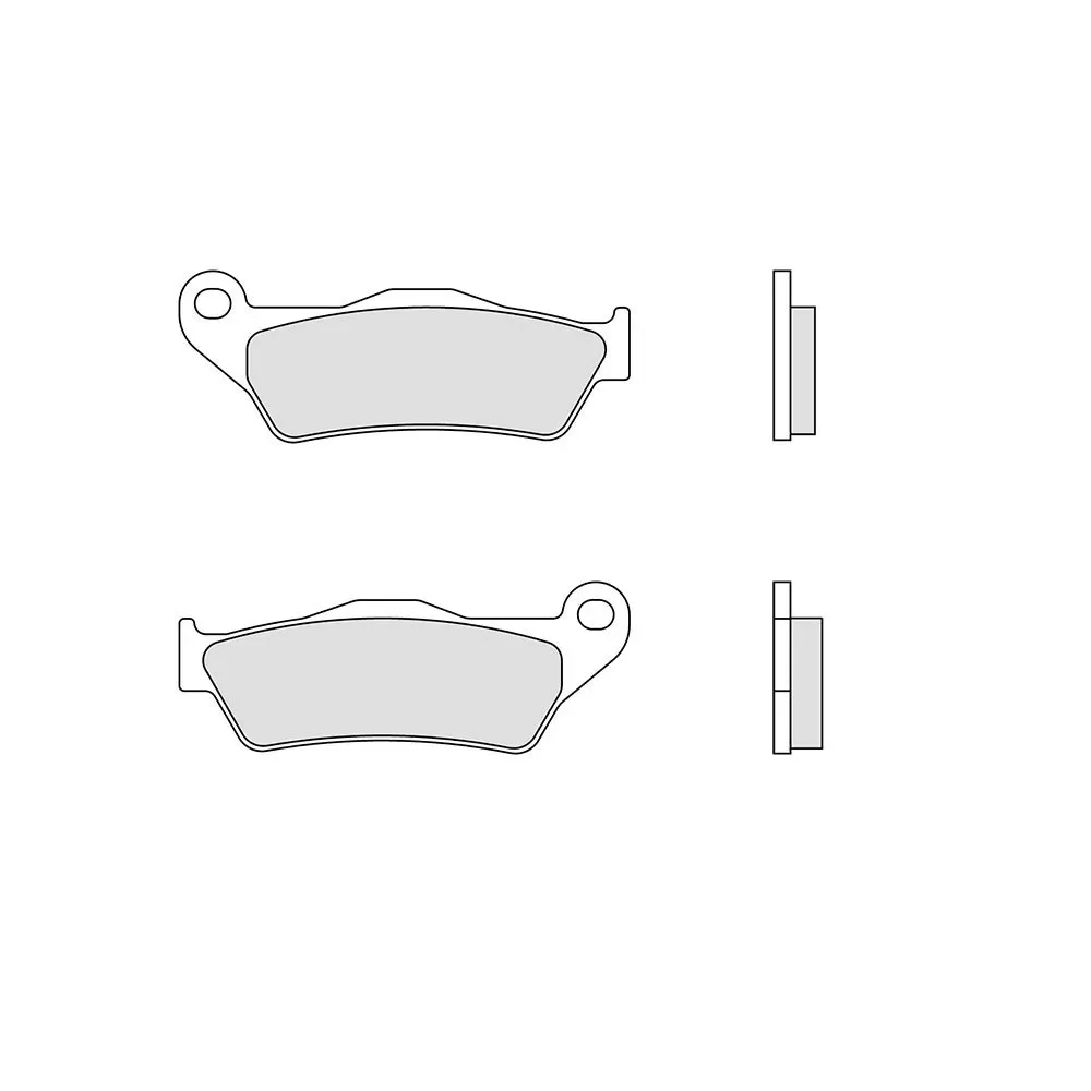 Plaquettes De Frein Organiques 07bb2809 de Brembo – photo produit