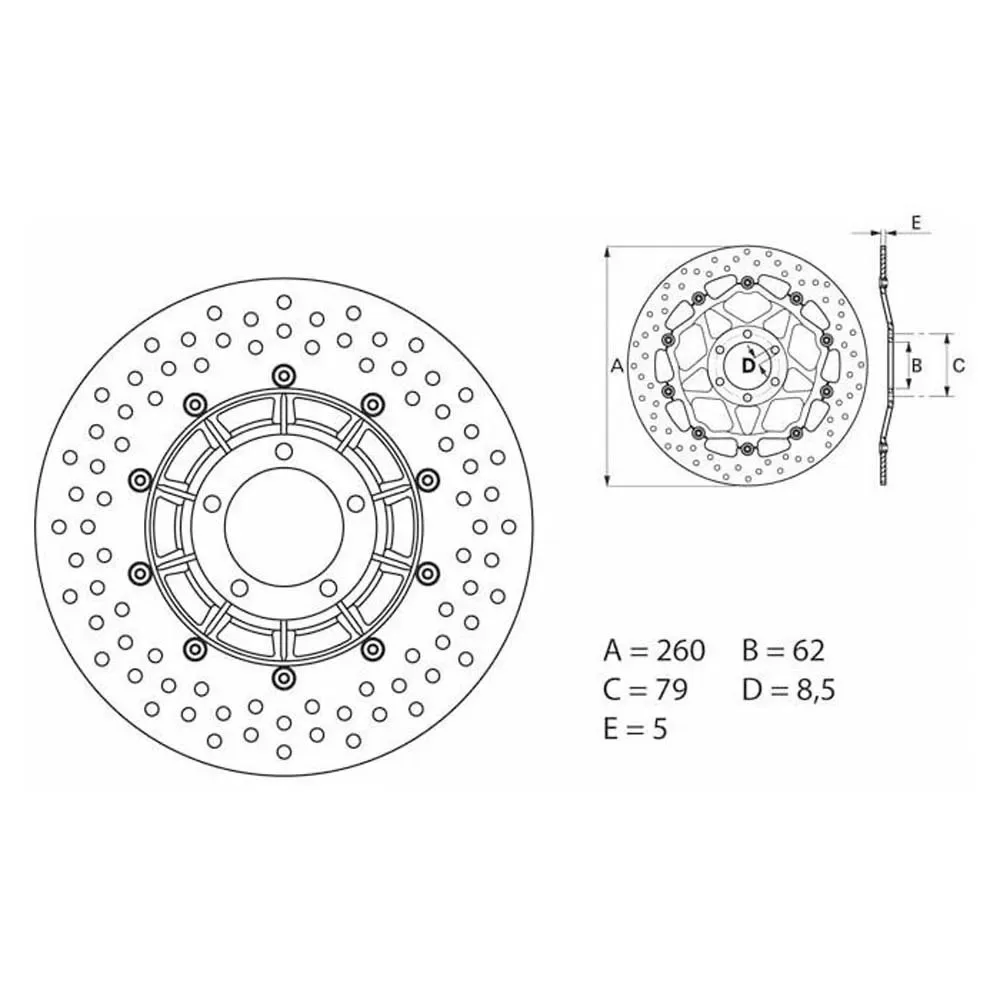 Disque De Frein 68b407b1 de Brembo – photo produit