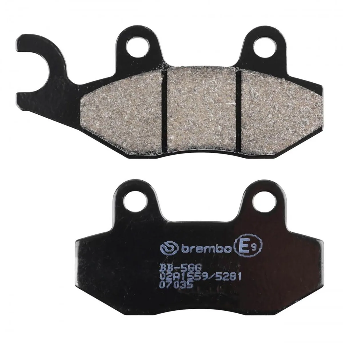 Remblokken Brembo voor Auto 161 125 26972 vanaf 2024 07035CC Nieuw de Brembo en Multicolore – photo produit