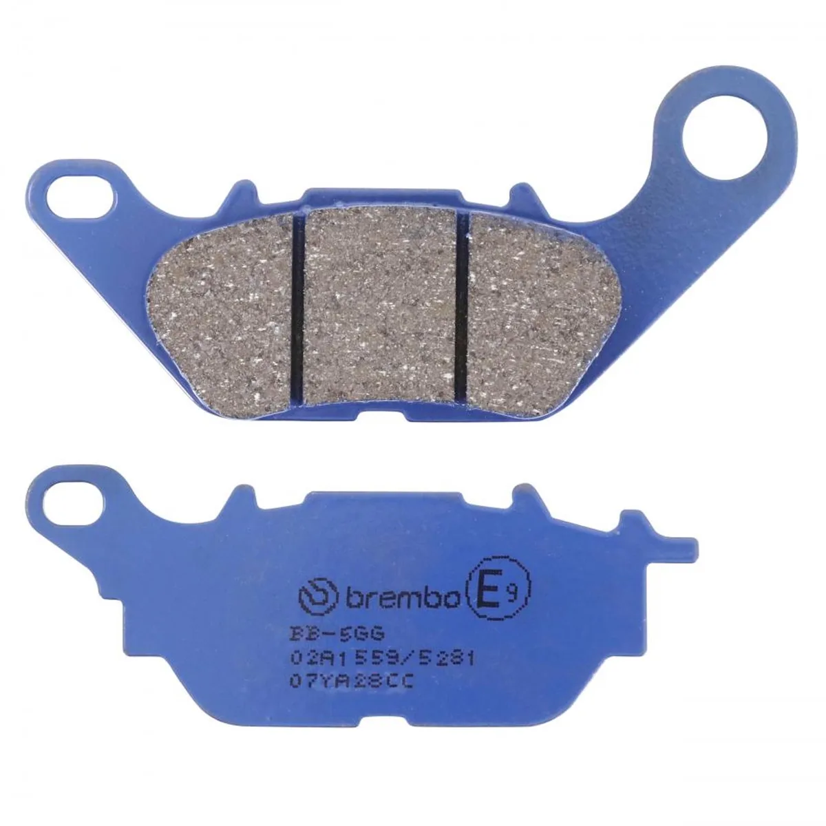 Remblokken Brembo voor Auto Yamaha 125 Vity 2008 tot 2013 07YA28CC Nieuw de Brembo en Multicolore – photo produit