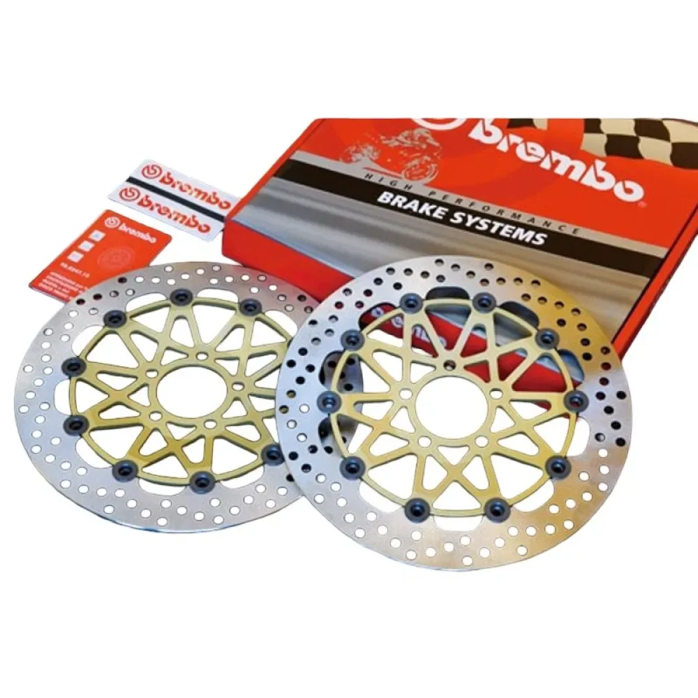 Upgrade Supersport 320mm Honda Cbr 600 Rr 03-17 Schwimmend Gelagerte Bremsscheibe 2 Einheiten von Brembo – Produktfoto