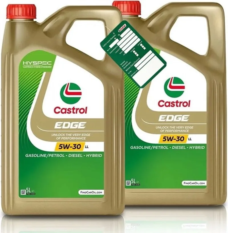 10L Castrol 5W30 LL Longlife Edge van Castrol – productfoto