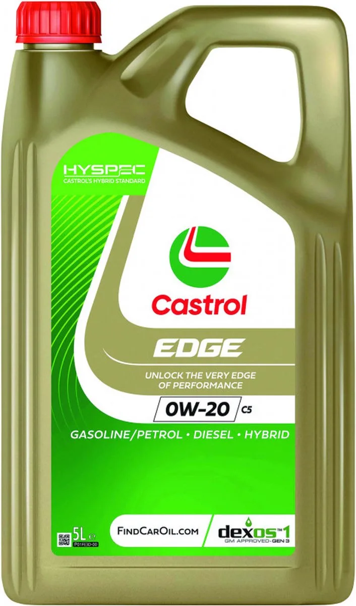 Edge 0W-20 C5 - 5L van Castrol – productfoto