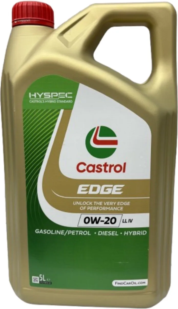 Edge 0W-20 LL IV 5L von Castrol – Produktfoto