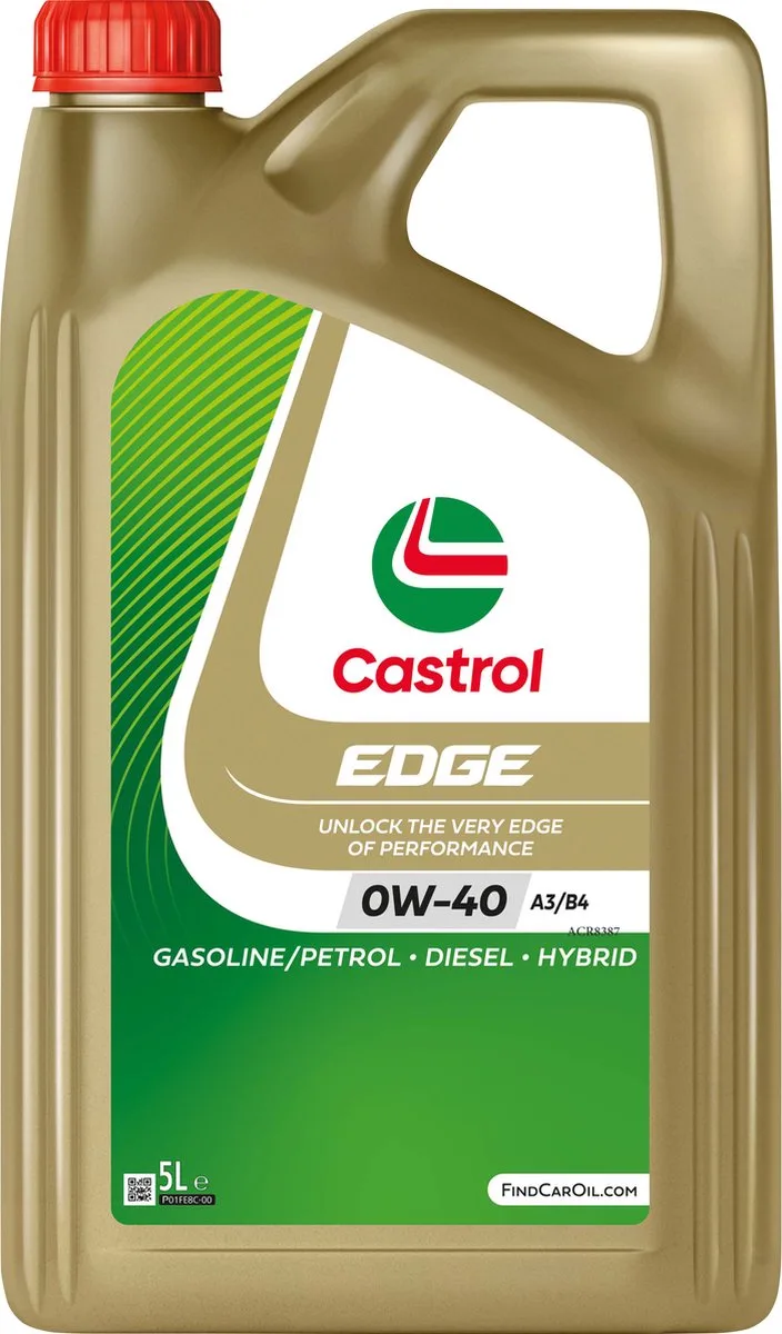 Edge 0W-40 A3/B4 5L van Castrol – productfoto