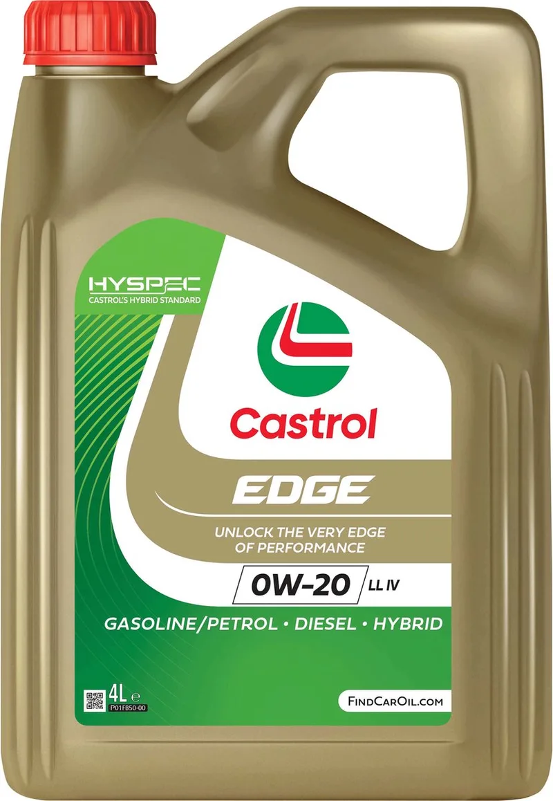 Edge 0w20 LL IV olie 4 liter de Castrol – photo produit