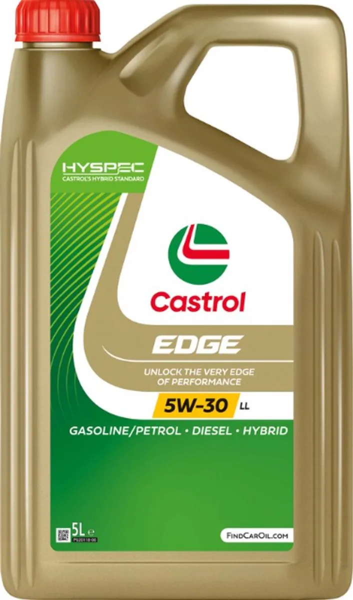 Edge 5W30 LL - 5L von Castrol – Produktfoto
