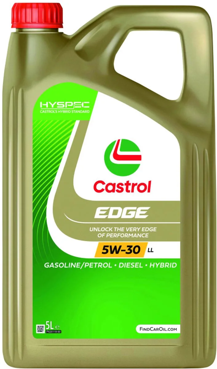 Edge 5w30 LL - 5L fra Castrol – produktbillede