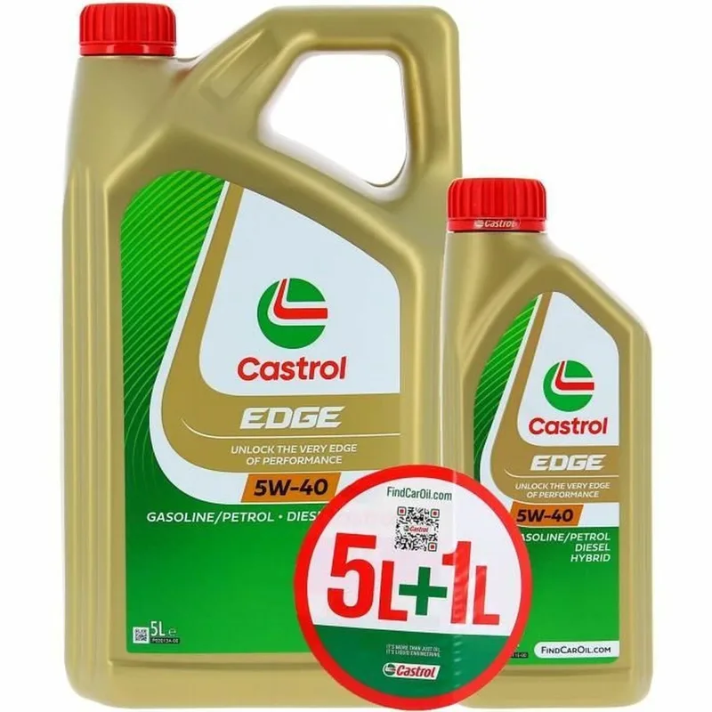 Edge 5W40 C3 - 6L van Castrol – productfoto