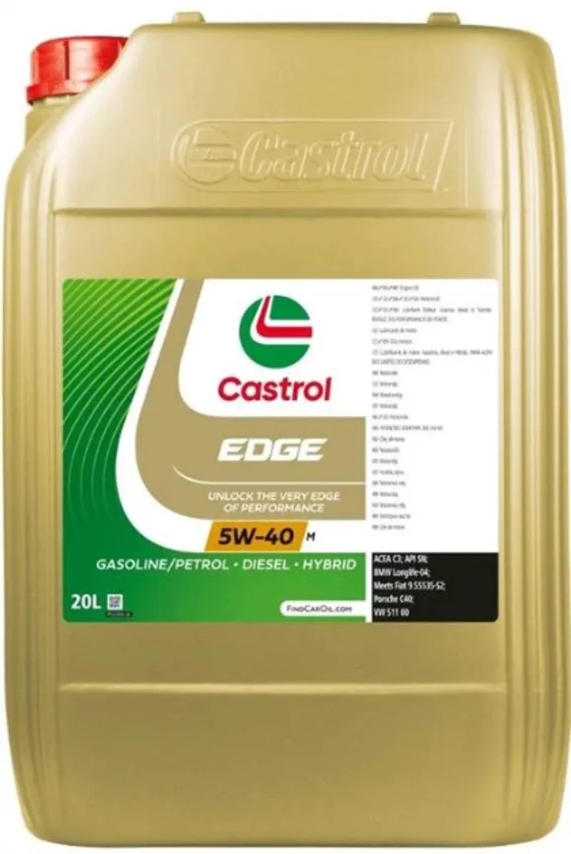 Edge M 5W40 - 20L van Castrol – productfoto
