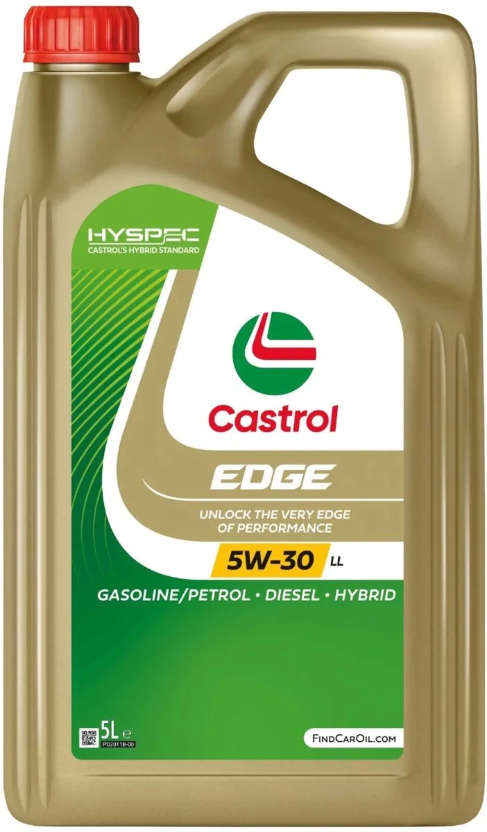 Edge Titanium 5W30 LL - 5L van Castrol – productfoto