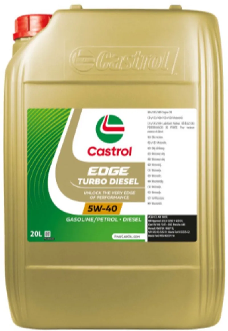 Edge Turbo Diesel 5W40 - 20L de Castrol – photo produit