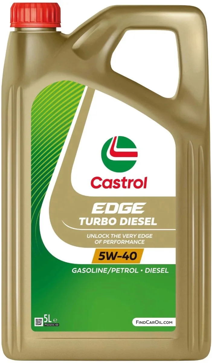 Edge Turbo Diesel 5w40- 5L van Castrol – productfoto