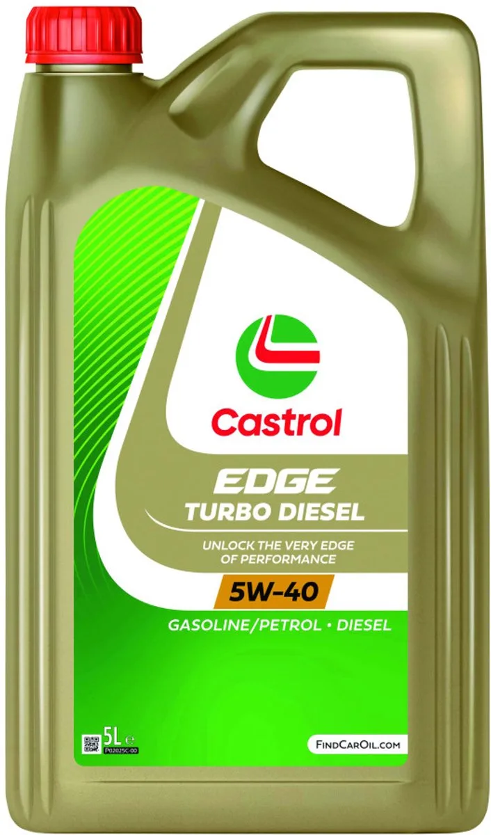 Edge Turbo Diesel 5W40 - 5L van Castrol – productfoto