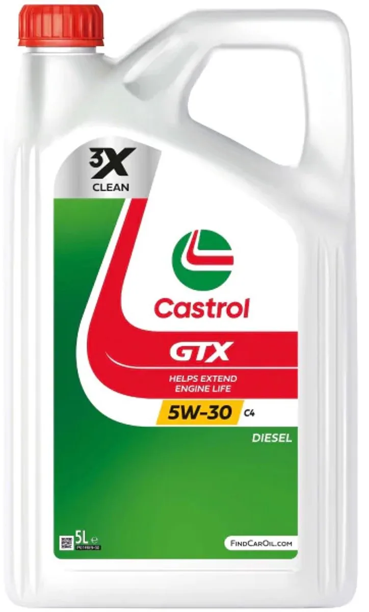 GTX C4 5W30 - 5L van Castrol – productfoto
