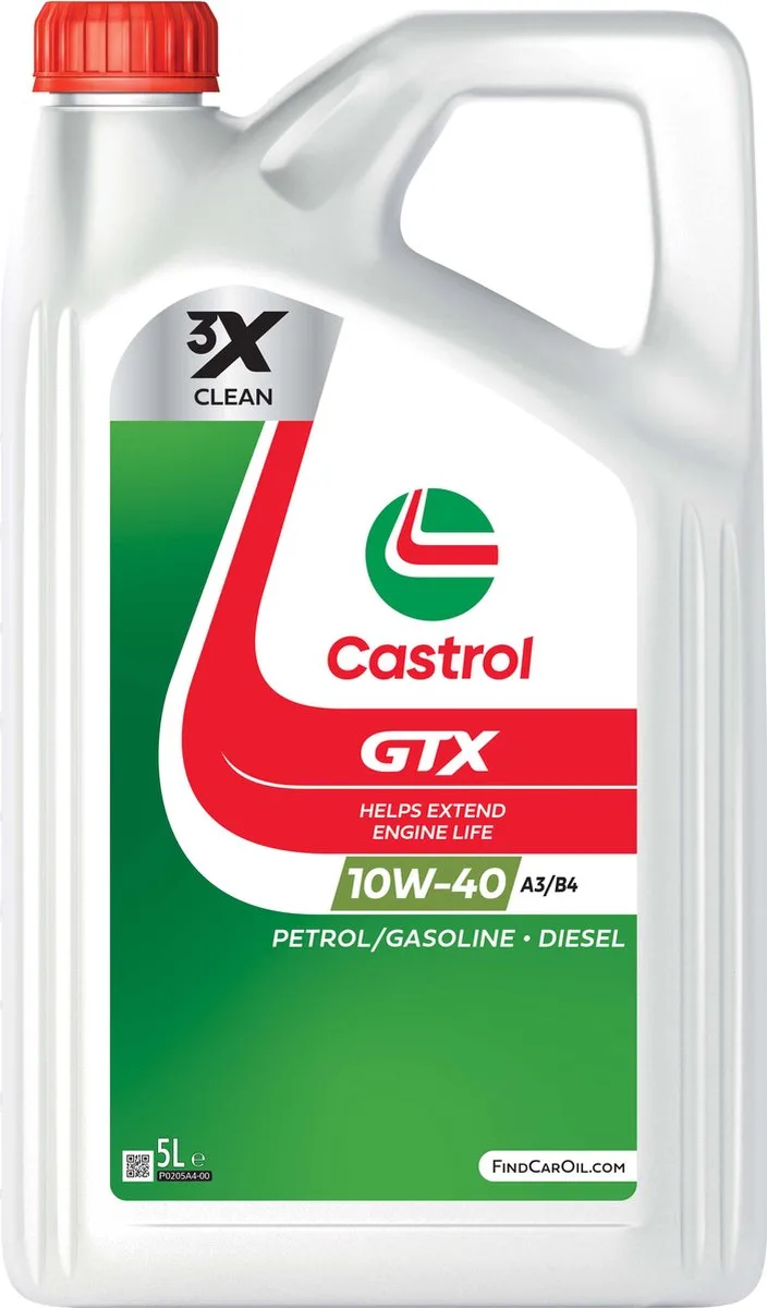 GTX UltraClean 10w40 - Motorolie - 5L von Castrol – Produktfoto