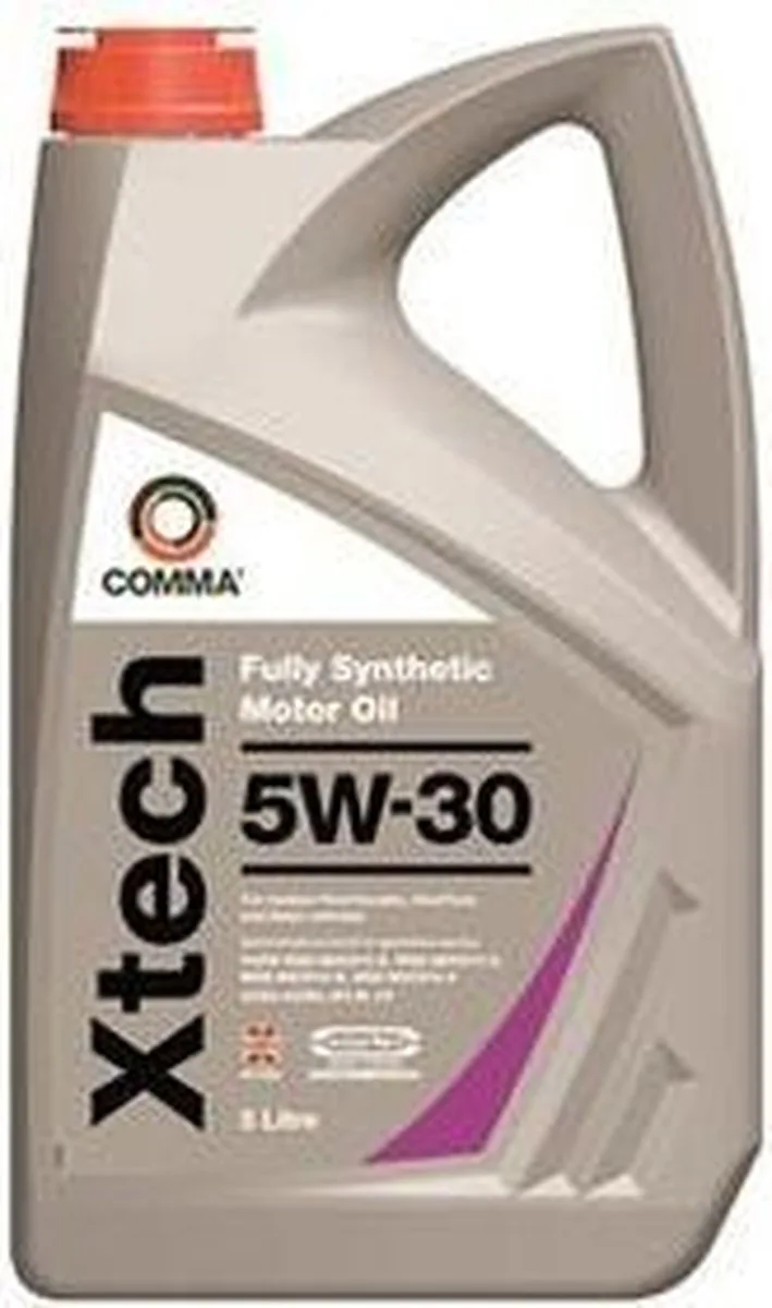 Motorolie Comma Xtech 5w30 5Ltr van Comma – productfoto