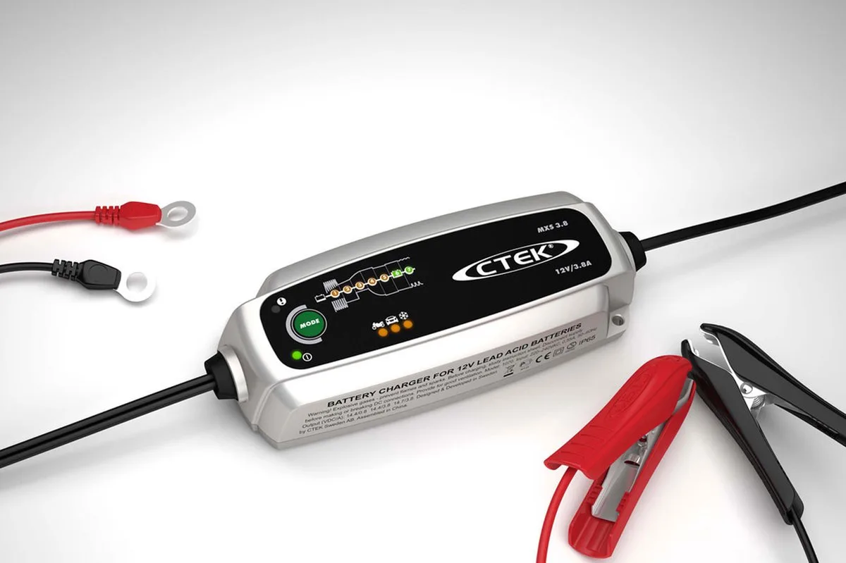 C-TEK MXS 3.8 automatische acculader van CTEK – productfoto