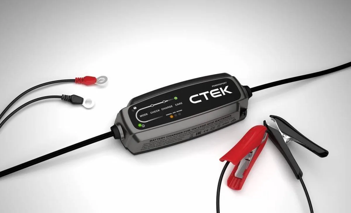 CT5 Powersport Acculader van CTEK – productfoto