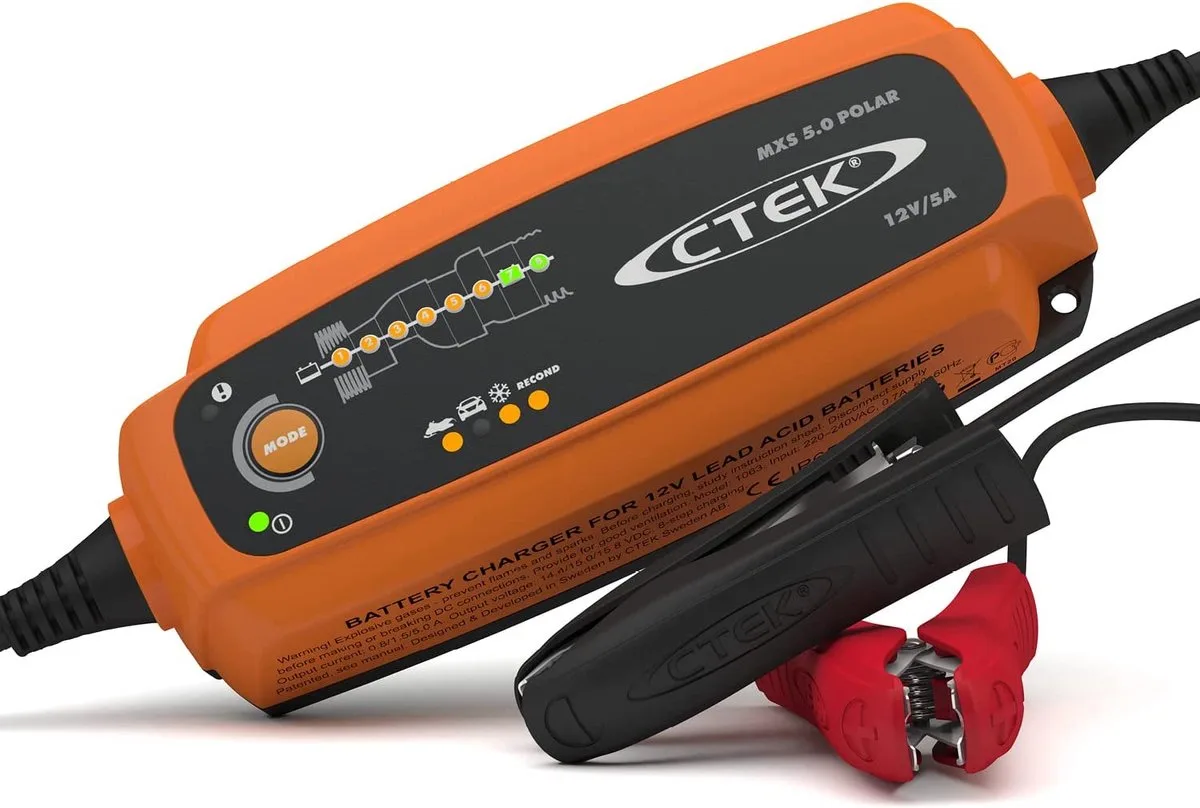 MXS 5.0 Polar acculader van CTEK – productfoto