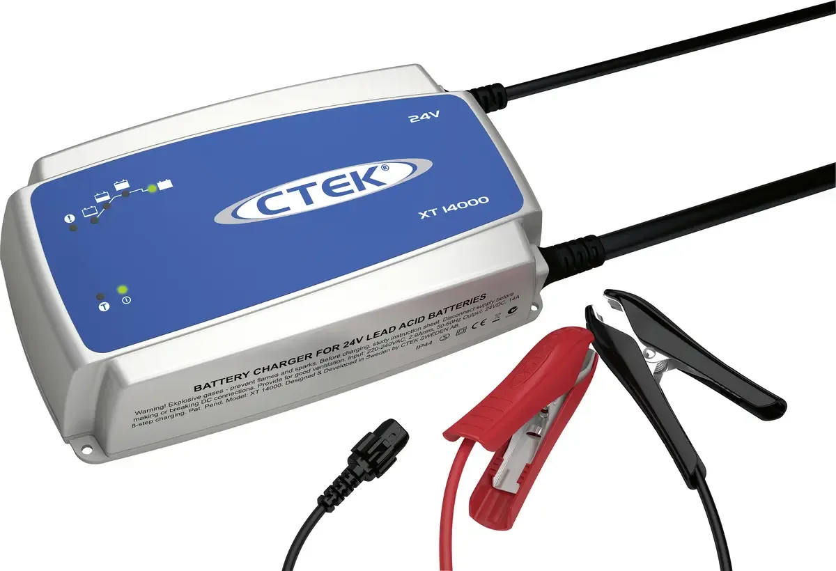 XT 14000 EXTENDED EU 40-140 – Druppellader 24 V 14 A van CTEK – productfoto