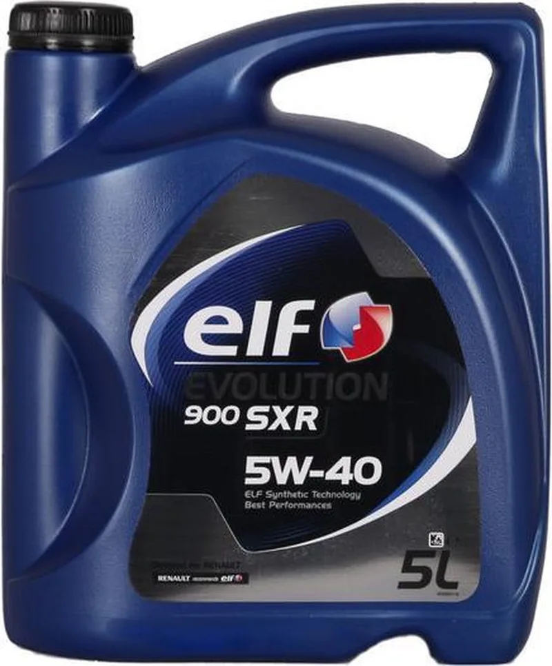 Evolution 900 SXR 5W-40 5L van Elf – productfoto